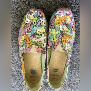 Toms x My Little Pony Colorful Slip-On Shoes